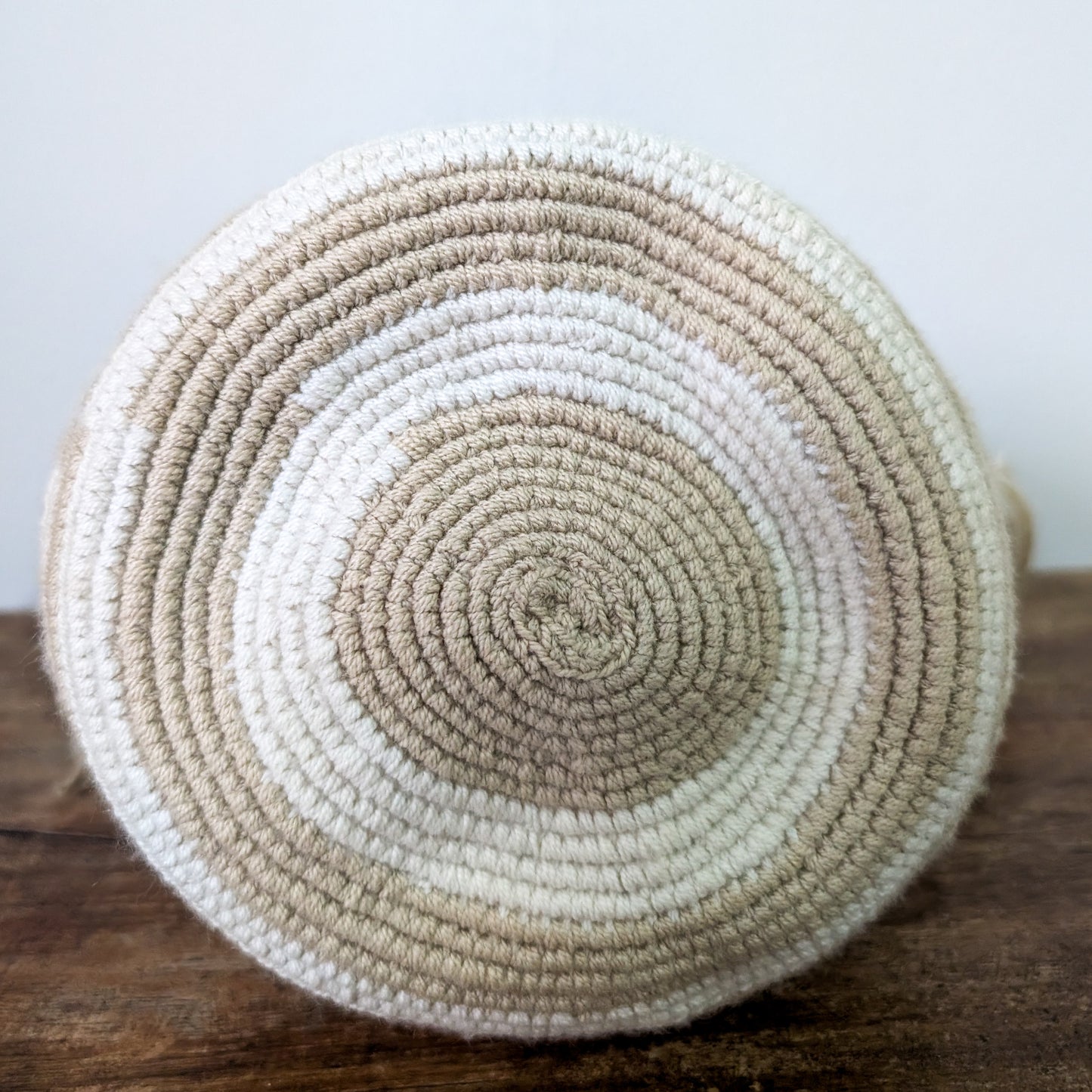 Beige Wayuu Mochila